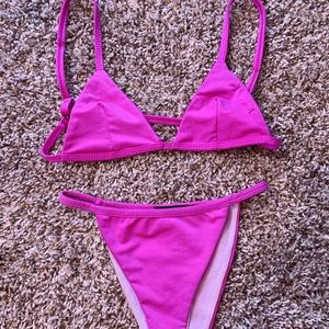 Magenta Pretty little thing bikini